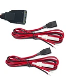 2X Cb Ham Radios Power Cord 3-PIN Plug 2-WIRE W/ 15A Fuse For Midland Ranger. Fixed Price $15.29.