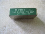 Kenwood YK-88S1 Solder In 2.7KHZ Ssb Filter (8830MHZ Center) Very Nice Shape. Fixed Price $75.00.