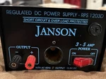 Janson 110/220V Switchable Power Supply, 3-5 Amp, 12V Dc, 13.8V, Nib, Rps 1203D. Fixed Price $31.50.