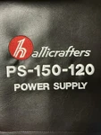 Hallicrafters PS-150-120 Round Emblem Premier Series Amateur Radio Dust Cover. Fixed Price $34.00.