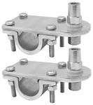 2 Lot AUC4 Freightliner / Mack Cb Radio Antenna Mirror Mount Brackets. Fixed Price $53.95.