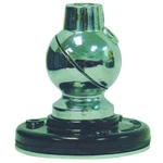 Hustler C32 1-1/2" 3/8-24 180 Degree Chrome Steel Antenna Ball Mount. Fixed Price $49.95.