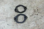 90 Honda Pacific Coast Muffler Pipe Exhaust Mount Collars Flanges. Fixed Price $7.22.