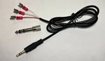 Cw Keyer Paddle Cable Feet 1/8" 3.5MM And 1/4" For Bencher BY-1 BY-2 Push On. Fixed Price $19.72.