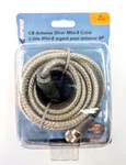 18' Cb Antenna MINI-8 Coax Silver Cable W/PL-259 Connectors By Truckspec. Fixed Price $18.98.
