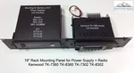 19" Rack Mount Panel: Samlex / Ict Power Supply + Radio Combination. Fixed Price $98.18.