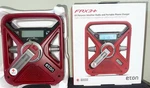 Eton FRX3+ Weather Radio & Portable Phone Charger Crank Solar Power Red New. Fixed Price $39.50.