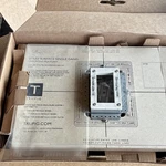 Trufig 50217 5/8 Single Gang Solid Surface Metal Mounting Platform Gray. Fixed Price $120.00.