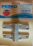 Perko Pair Of 1187-DP-ZNC Zinc Side Mount Rowlock Sockets. Fixed Price $9.99.