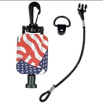 Gear Keeper RT2-4212 23" Flag Star Stripe Retractable Cb Radio Microphone Hanger. Fixed Price $21.19.