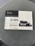 Icom IC-207H Original Instruction Manual Good Condition.. Fixed Price $19.99.