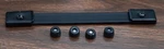 Icom IC-718 Parts Handle & Rubber Feet IC-910 IC-R8500 R75 MB-23 LOT#2. Fixed Price $35.00.