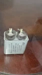 Ge Pyranol Oil Filled Capacitor Cat 23F367 1500VDC .1 Mfd Uf. Fixed Price $12.48.