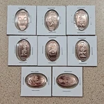 Walt Disney Epcot Chevrolet Test Track Ride Pressed Penny Set Of 8- Simporium. Fixed Price $23.99.