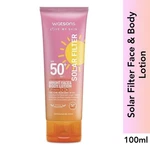 Watsons Solar Filter Very High Protection Bright Face & Body Lotion SPF50+ 100ML. Fixed Price $46.99.