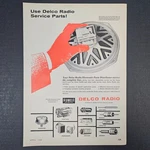 1958 Gm United Motors System Delco Radio Parts Vintage Print Kokomo Audio. Fixed Price $9.55.