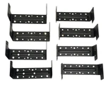 Lot 8 Oem Original Motorola Mobile Car Radio Mounting Brackets Astro Spectra. Fixed Price $59.89.