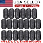 10/20PCS Ring Core Ferrite Bead Clamp Choke Coil Emi Rfi Noise Filter Clip Snap. Fixed Price $10.85.