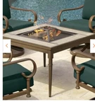 Hampton Bay Oak Cliff Fire Pit *read*. Fixed Price $165.00.