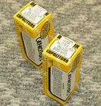 (2) Vintage Nos Aerovox Capacitors Filter IN-105 220V 48F 008 New Box. Fixed Price $33.88.