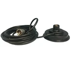 Pro Trucker PM3 3" Cb Radio Antenna Magnet Mount 12' RG-58AU Coax W/ PL-259. Fixed Price $34.95.
