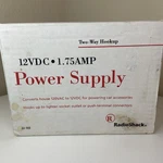 Radioshack 12VDC 1.75A Power Supply Model 22-502 On/off Switch Fuse. Fixed Price $22.49.