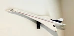Wall Mount For Lego Icons Concorde (10318) + Info Plaque Floating Display. Fixed Price $29.99.