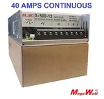40 Amp 13.8V Ham Radio Power Supply 10-15.5 Volts Just Added To Megawatt Line. Fixed Price $84.00.