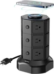 Power Strip Tower, Superdanny Surge Protector. Fixed Price $49.98.