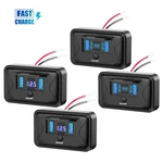 2X 4 Port 12V Usb Outlet Surface Mount Charger Socket Panel For Bus Rv Truck Car. Fixed Price $20.72.