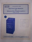 Pmc Model UNI-88 Regulated Power Supply Instruction Manual, Used. Fixed Price $25.00.