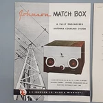Ef Johnson Viking 250-23 Ham Radio Match Box Instructions Manual & Brochure. Fixed Price $16.79.