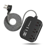 Travel Essentials - Mifaso Power Strip With Usb, Compact Flat Plug Extension .... Fixed Price $21.07.