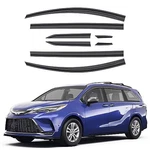 Aclong Black Rain Guards Fit For Toyota Sienna 2021 2022 2023 Tape-on Side. Fixed Price $92.86.