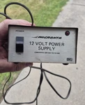 Works Micronta Regulated Volt Power Supply Cat. No. 22-124A. Fixed Price $18.95.