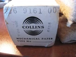 Vintage Collins F455N-80, R-390A Mechanical Filter, Nos. Comes Factory Box.. Fixed Price $40.00.