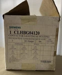 New Siemens CLHBG04120 Contactor Lighting & Heating Enclosure 20A Poles 120V60. Fixed Price $45.00.