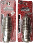 Lot Of 2 Procomm JBC305-SS Cb Radio Potbelly Barrel Springs Stainless Steel. Fixed Price $83.95.
