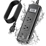 Eigso Outdoor Power Strip Weatherproof, IPX6 Grade Waterproof Surge Protector.... Fixed Price $54.57.