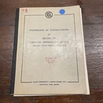 Radio Frequency Rfl Model 531 Crystal Impedance Meter Handbook Instructions 1954. Fixed Price $14.13.