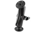 Ram Flat Surface Mount With Standard Socket Arm Two Round 2.25" Ball Bases. Fixed Price $155.49.