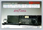 Ham Radio Qsl SM7DZD Sweden To J49RC 1983 Icom IC-720A Transceiver. Fixed Price $15.99.