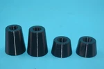 Yaesu FT-101 Radio Feet Set Carbon Fiber (usa Made) Fits Fr/fl/frg. Fixed Price $17.95.
