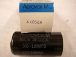 Aerovox Capacitor VX058A. Fixed Price $25.00.