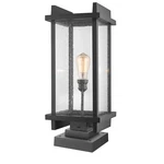 Z-lite 1 Light Outdoor Pier Mounted Fixture. Fixed Price $554.00.
