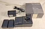 Icom BC-72A Desktop Charger W/ Adapter + BP-84 Battery Packs Box Tested. Fixed Price $132.99.
