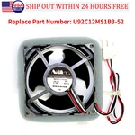 Refrigerator Cooling Fan Motor For 12V Samsung Nidec U92C12MS1B3-52 DA81-06013A. Fixed Price $14.23.