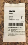 Irwin Hanson 1118 High Carbon Steel 6-32 Nc Plug Tap Pack Of 5. Fixed Price $25.79.