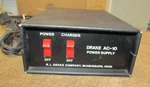 Vintage Drake AC-10 Power Supply & Battery Charger, Nice,. Fixed Price $39.99.