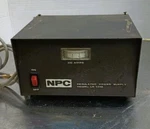 Npc Regulated Power Supply Lr 10M 13.8VDC Cont. Ics. Fixed Price $28.98.